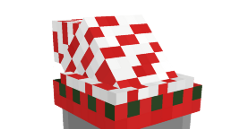 Candy Cane Hat on the Minecraft Marketplace by Shaliquinn's Schematics