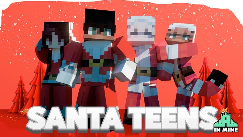 Santa Teens on the Minecraft Marketplace by In Mine Santa Teens on the Minecraft Marketplace by In Mine