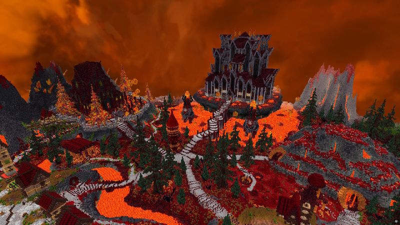 Hardcore Fire Kingdom by GoE-Craft
