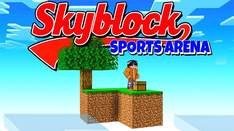 Skyblock Sports Arena on the Minecraft Marketplace by ChewMingo Skyblock Sports Arena on the Minecraft Marketplace by ChewMingo