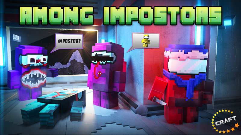 Among Impostors on the Minecraft Marketplace by The Craft Stars Among Impostors on the Minecraft Marketplace by The Craft Stars