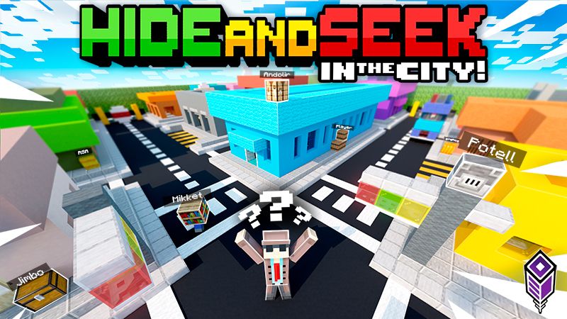 HIDE AND SEEK IN THE CITY on the Minecraft Marketplace by Team VoidFeather