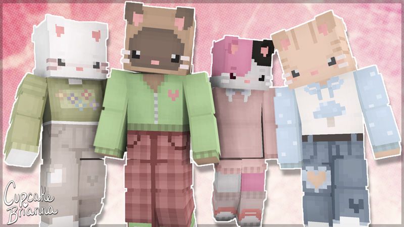 Sweet Kitty HD Skin Pack on the Minecraft Marketplace by CupcakeBrianna