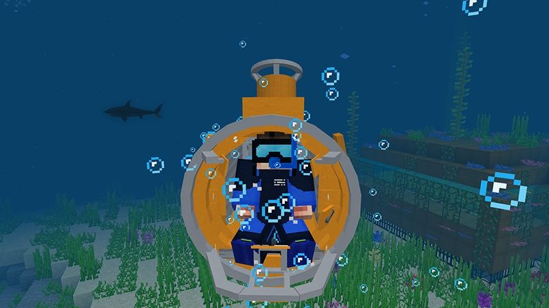 Underwater Base by Lifeboat