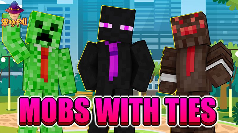 Mobs with Ties on the Minecraft Marketplace by Magefall