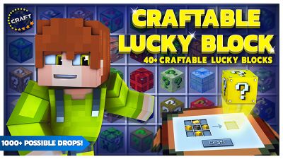 Craftable Lucky Block on the Minecraft Marketplace by The Craft Stars