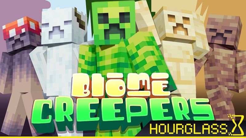 Biome Creepers on the Minecraft Marketplace by Hourglass Studios Biome Creepers on the Minecraft Marketplace by Hourglass Studios