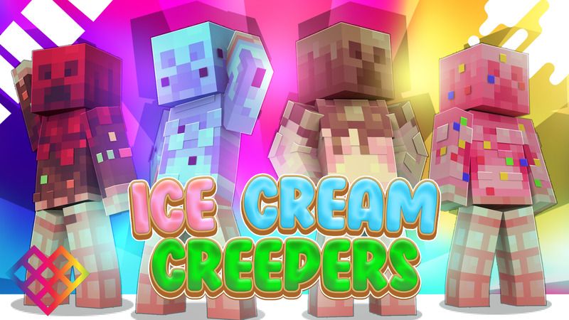 Ice Cream Creepers on the Minecraft Marketplace by Rainbow Theory