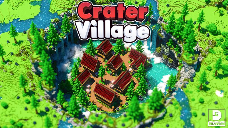 Crater Village on the Minecraft Marketplace by Diluvian Crater Village on the Minecraft Marketplace by Diluvian