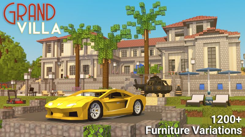 Luxury Furniture Grand Villa on the Minecraft Marketplace by Impulse Luxury Furniture Grand Villa on the Minecraft Marketplace by Impulse