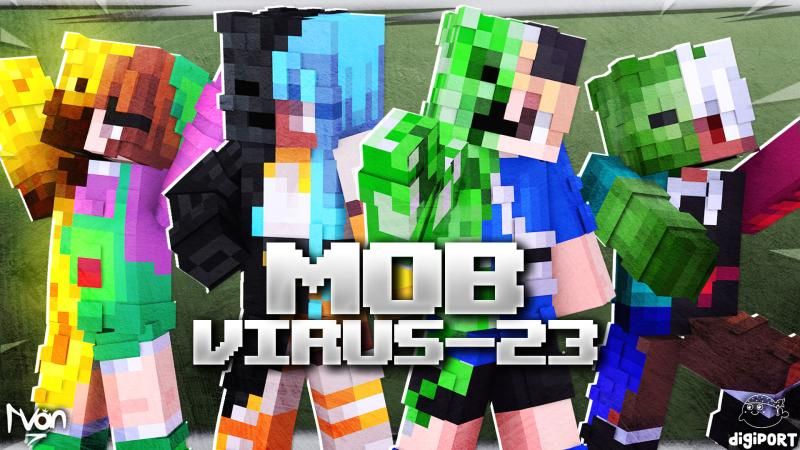 Mob Virus 23 on the Minecraft Marketplace by DigiPort Mob Virus 23 on the Minecraft Marketplace by DigiPort