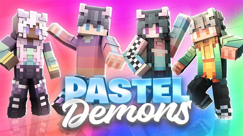 Pastel Demons by Blu Shutter Bug (Minecraft Skin Pack) - Minecraft ...