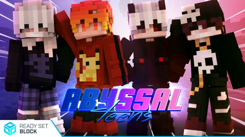 Abyssal Teens by Ready, Set, Block! (Minecraft Skin Pack) - Minecraft ...