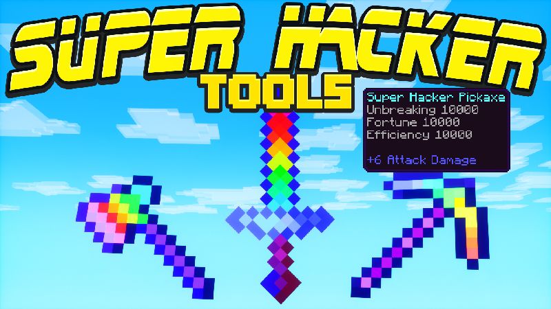 SUPER HACKER TOOLS on the Minecraft Marketplace by Chunklabs SUPER HACKER TOOLS on the Minecraft Marketplace by Chunklabs