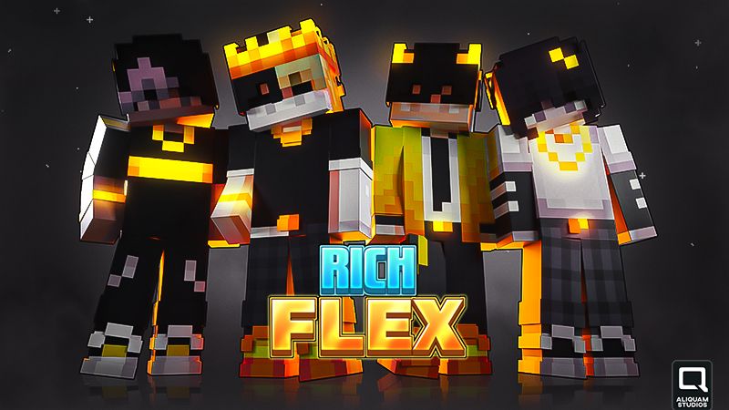 Rich Flex on the Minecraft Marketplace by Aliquam Studios Rich Flex on the Minecraft Marketplace by Aliquam Studios