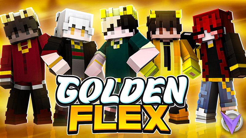 Golden Flex on the Minecraft Marketplace by Team Visionary Golden Flex on the Minecraft Marketplace by Team Visionary