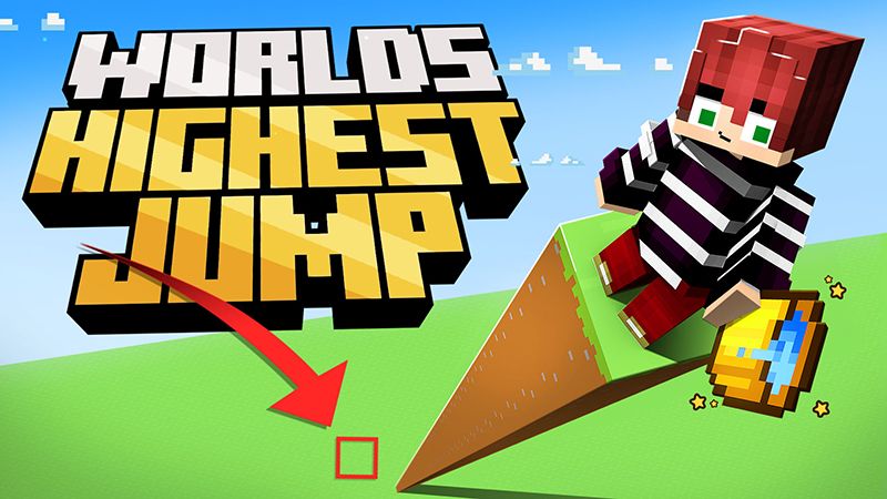 Worlds Highest Jump on the Minecraft Marketplace by Giggle Block Studios