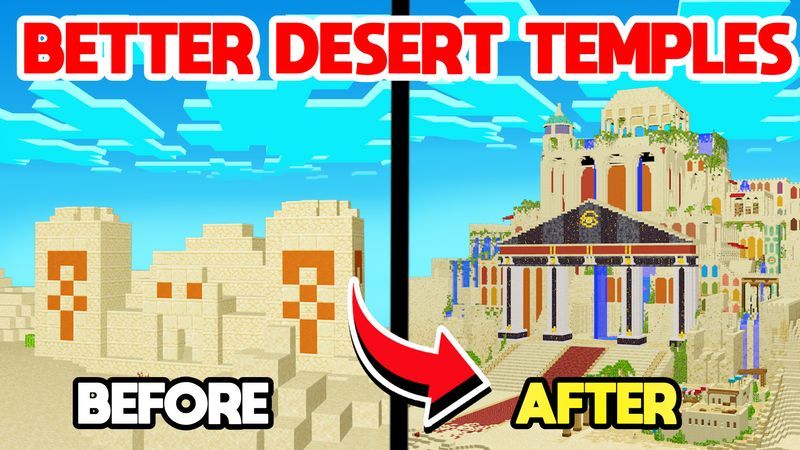 Better Desert Temples on the Minecraft Marketplace by 5 Frame Studios Better Desert Temples on the Minecraft Marketplace by 5 Frame Studios