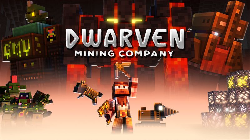 Dwarven Mining Company on the Minecraft Marketplace by Gamemode One