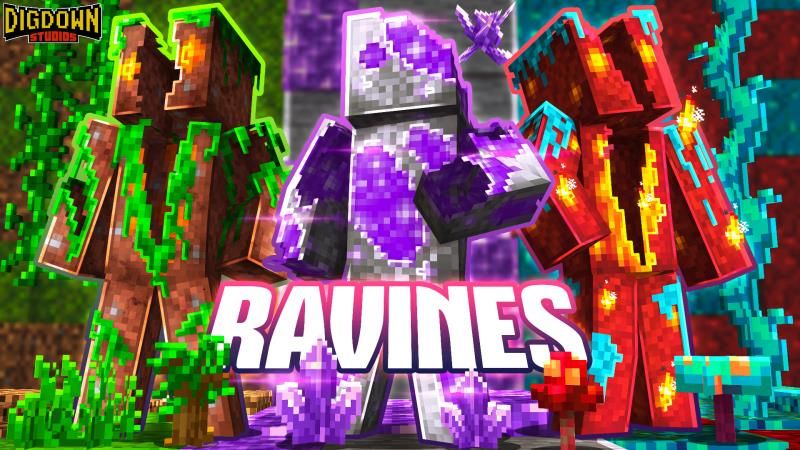 Ravines on the Minecraft Marketplace by Dig Down Studios