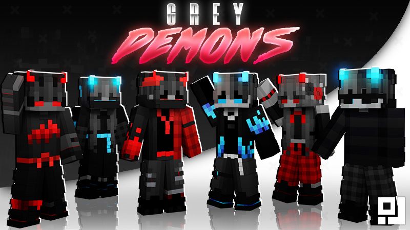 Grey Demons on the Minecraft Marketplace by inPixel Grey Demons on the Minecraft Marketplace by inPixel