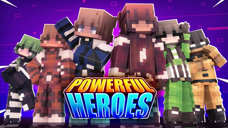 Powerful Heroes on the Minecraft Marketplace by Ready, Set, Block!