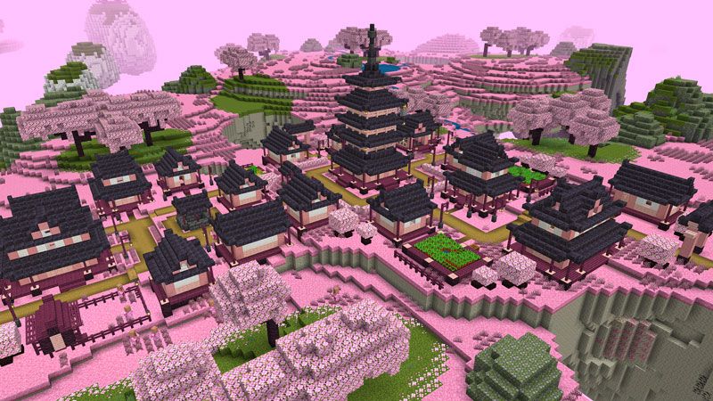 Cherry Blossom Dimension by HorizonBlocks