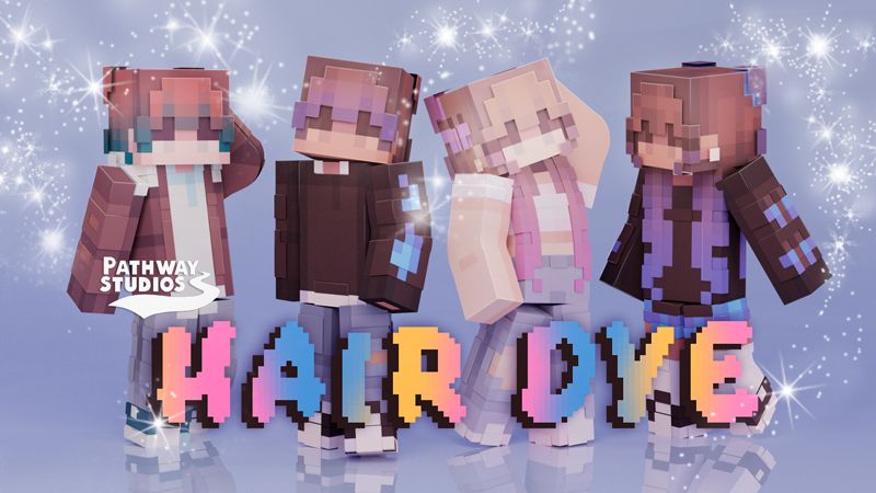 Hair Dye on the Minecraft Marketplace by Pathway Studios Hair Dye on the Minecraft Marketplace by Pathway Studios