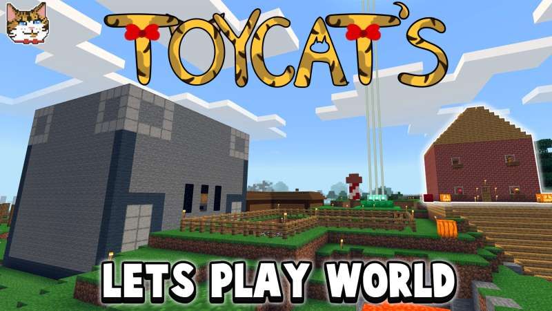 Toycats Lets Play World on the Minecraft Marketplace by IBXToyMaps