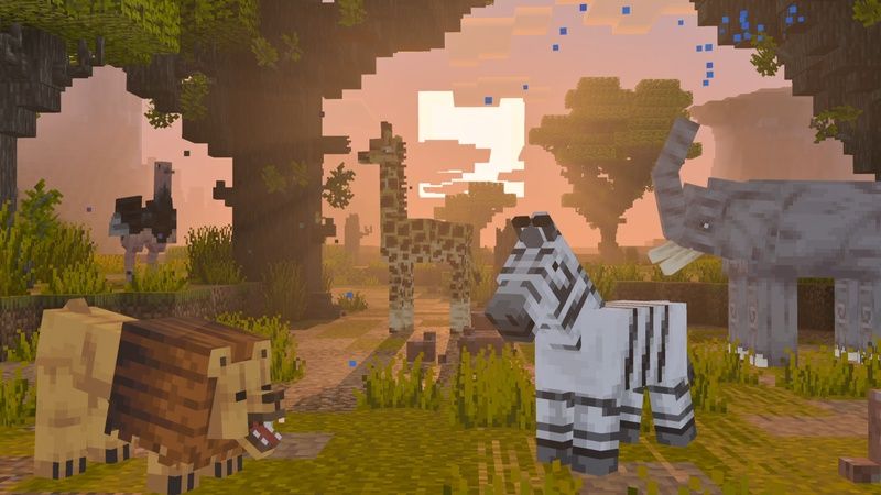 Three Stripes City by Minecraft