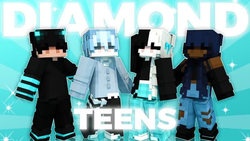 Diamond Teens on the Minecraft Marketplace by Asiago Bagels