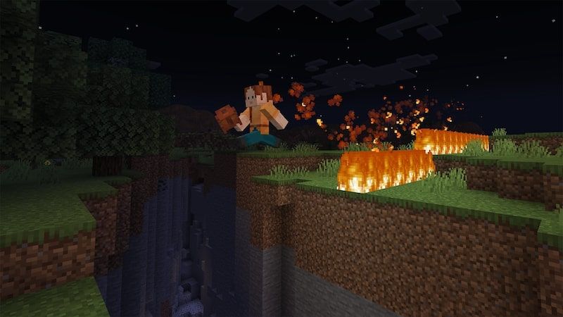 Lava Chicken Add-On by Minecraft