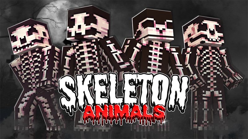 Skeleton Animals on the Minecraft Marketplace by 2-Tail Productions Skeleton Animals on the Minecraft Marketplace by 2-Tail Productions