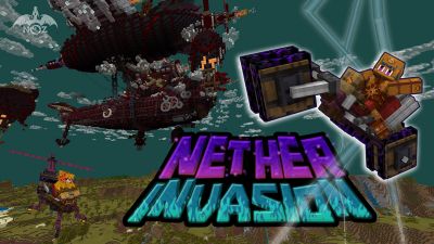 Nether Invasion on the Minecraft Marketplace by Dragnoz