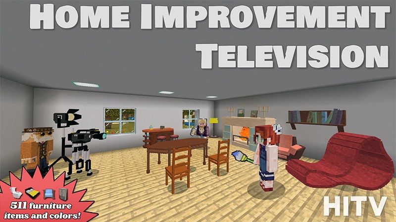 Home Improvement Television on the Minecraft Marketplace by Lifeboat Home Improvement Television on the Minecraft Marketplace by Lifeboat