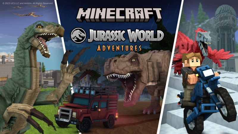 Jurassic World Adventures on the Minecraft Marketplace by Syclone Studios