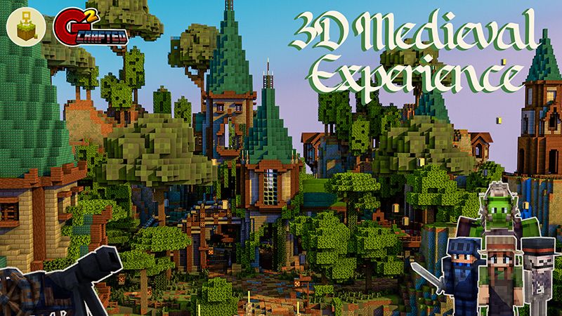 3D Medieval Experience on the Minecraft Marketplace by G2Crafted 3D Medieval Experience on the Minecraft Marketplace by G2Crafted
