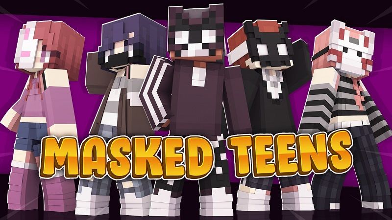 Masked Teens on the Minecraft Marketplace by Street Studios Masked Teens on the Minecraft Marketplace by Street Studios