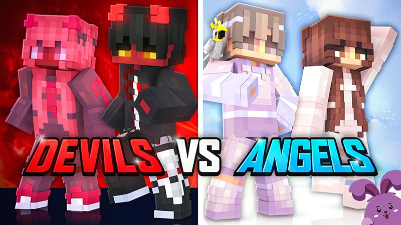 Devils vs Angels on the Minecraft Marketplace by Bunny Studios Devils vs Angels on the Minecraft Marketplace by Bunny Studios