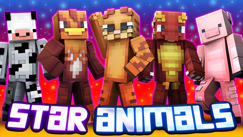 Star Animals on the Minecraft Marketplace by The Lucky Petals Star Animals on the Minecraft Marketplace by The Lucky Petals