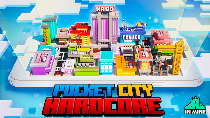 Hardcore Pocket City on the Minecraft Marketplace by In Mine Hardcore Pocket City on the Minecraft Marketplace by In Mine