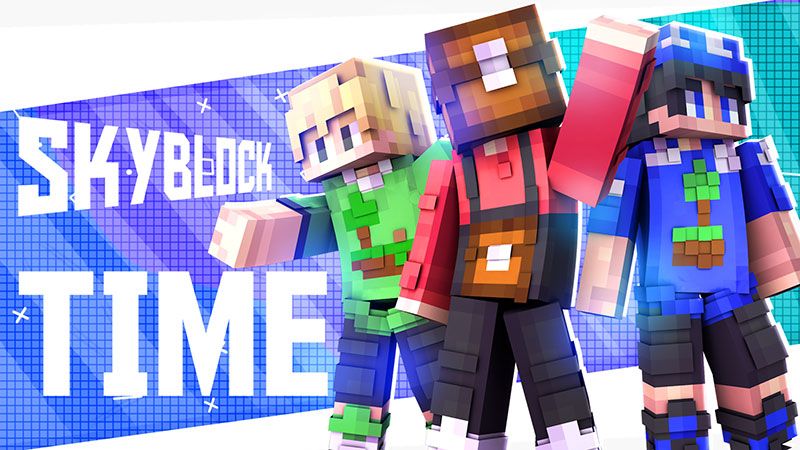 SkyBlock Time on the Minecraft Marketplace by Blu Shutter Bug