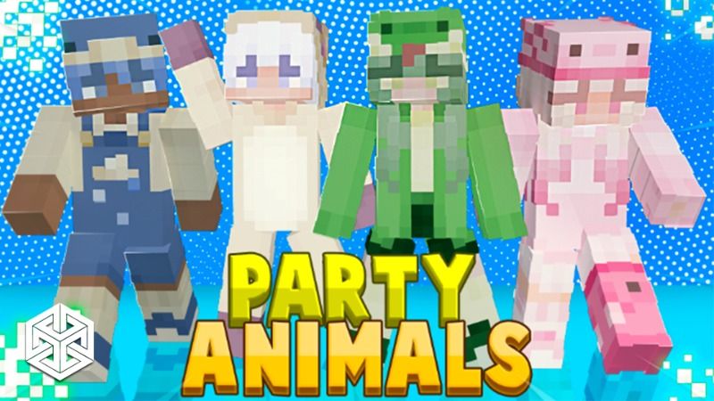 Party Animals on the Minecraft Marketplace by Yeggs Party Animals on the Minecraft Marketplace by Yeggs