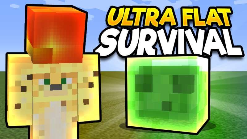 Ultra Flat Survival on the Minecraft Marketplace by IBXToyMaps