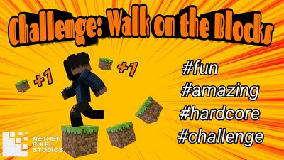 Challenge Walk on the Blocks on the Minecraft Marketplace by Netherpixel