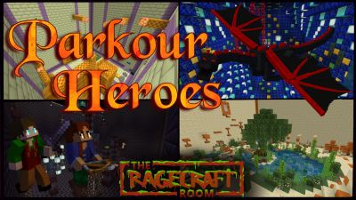Parkour Heroes on the Minecraft Marketplace by The Rage Craft Room