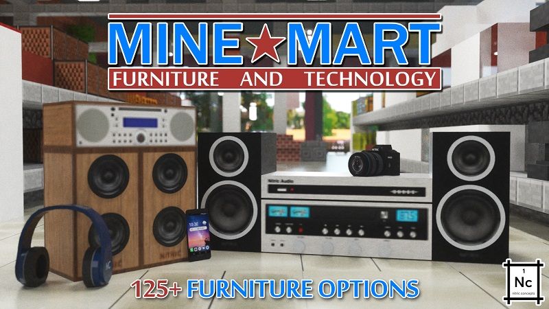 MineMart Furniture Tech on the Minecraft Marketplace by Nitric Concepts MineMart Furniture Tech on the Minecraft Marketplace by Nitric Concepts
