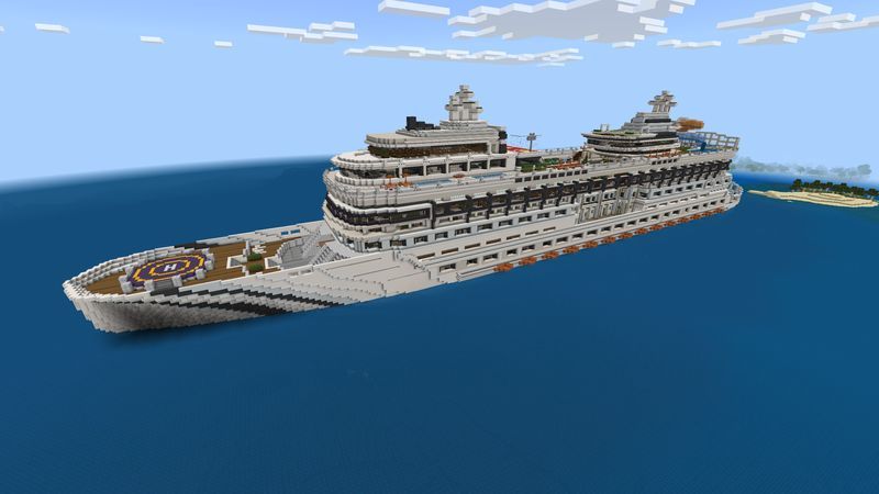 Mega Cruise Ship by 5 Frame Studios