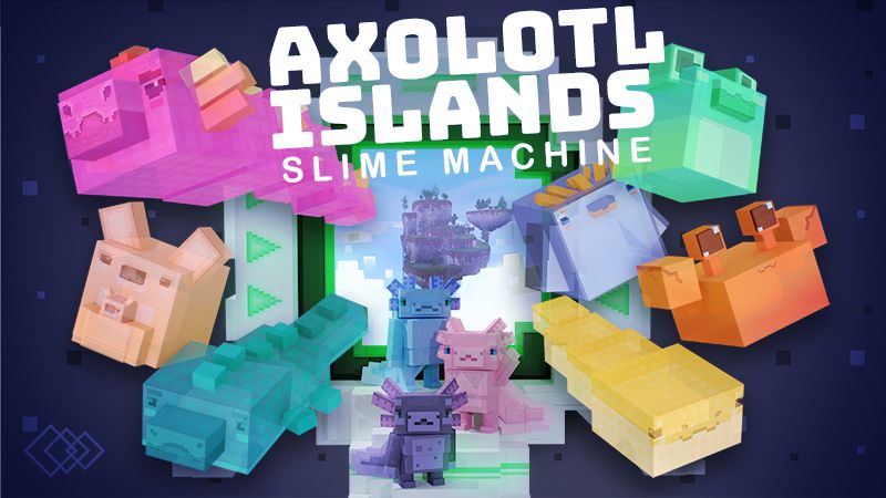 Axolotl Islands Slime Machine on the Minecraft Marketplace by Tetrascape