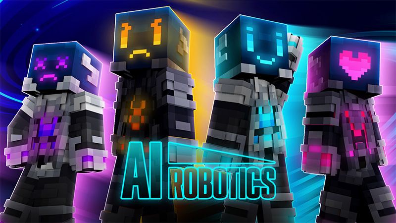 AI Robots on the Minecraft Marketplace by Cypress Games